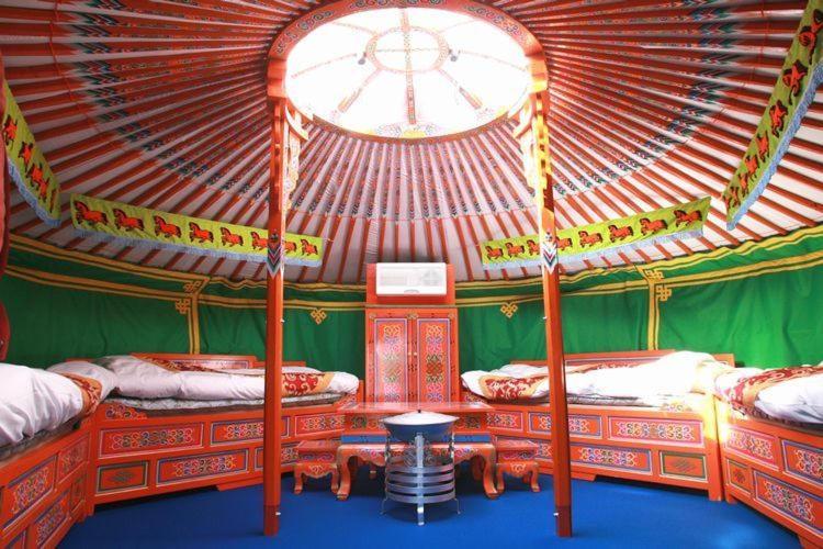 那須町 那須温泉　モンゴリアビレッジ　テンゲルヴィラ 部屋 写真